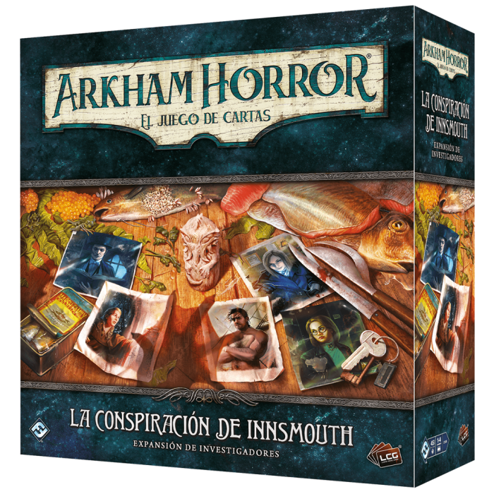 Arkham Horror LCG: La conspiración de Innsmouth expansión inv.