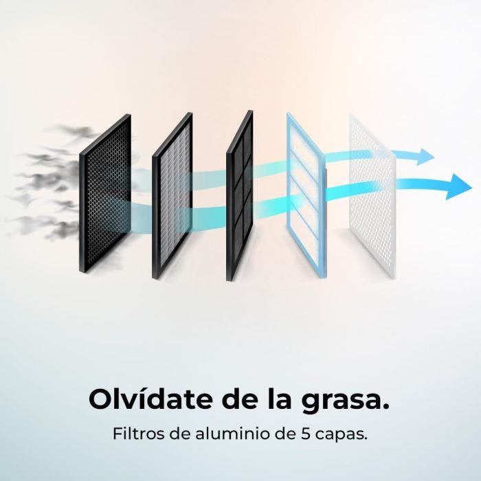 Campana Convencional Cecotec Flux PT 604000 Acero 3