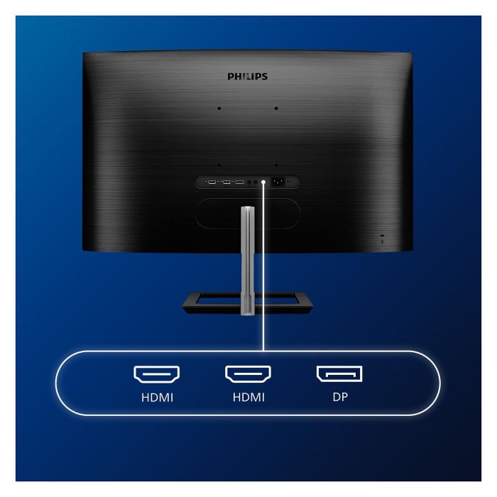 Philips Monitor Curvo 328E1CA de 31.5 Pulgadas 4K UHD VA 1500R 2xHDMI DP Negro 4