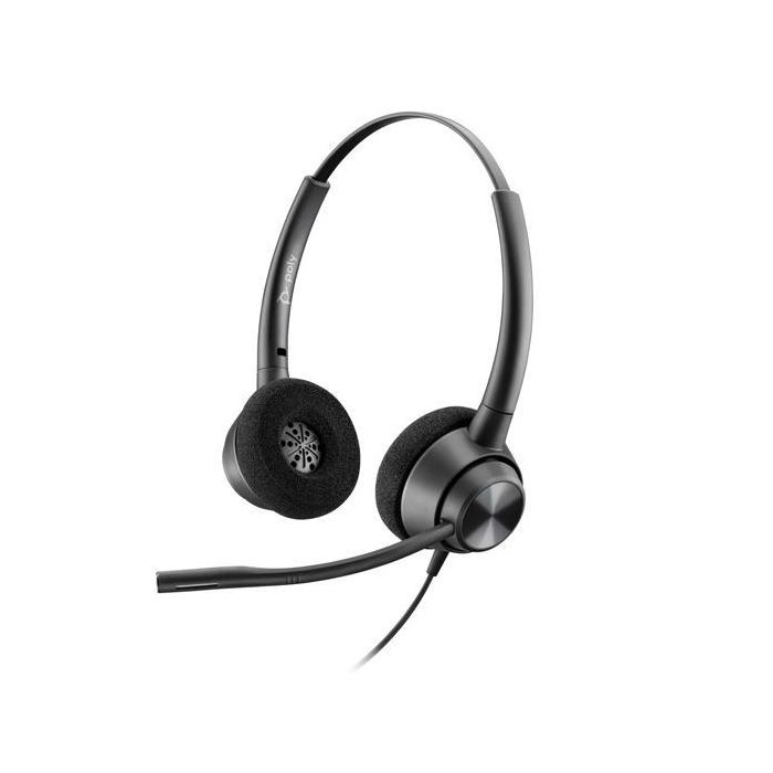 Hp Poly Auriculares De Diadema Biaural C- Micrófono Cable Usb Encorepro Hw320 Negro