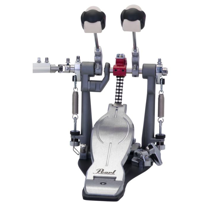Pedal Doble De Bombo Eliminator Solo (Rojo) Doble 2 Pedal Doble De Bombo Eliminator Solo (Rojo) Doble 2