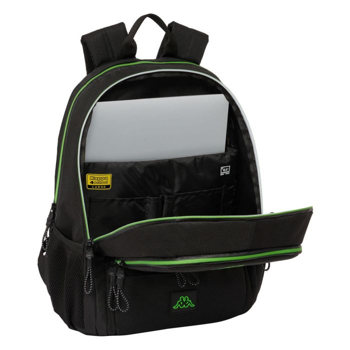 Mochila de Pádel Kappa Black Negro 6 Mochila de Pádel Kappa Black Negro 6