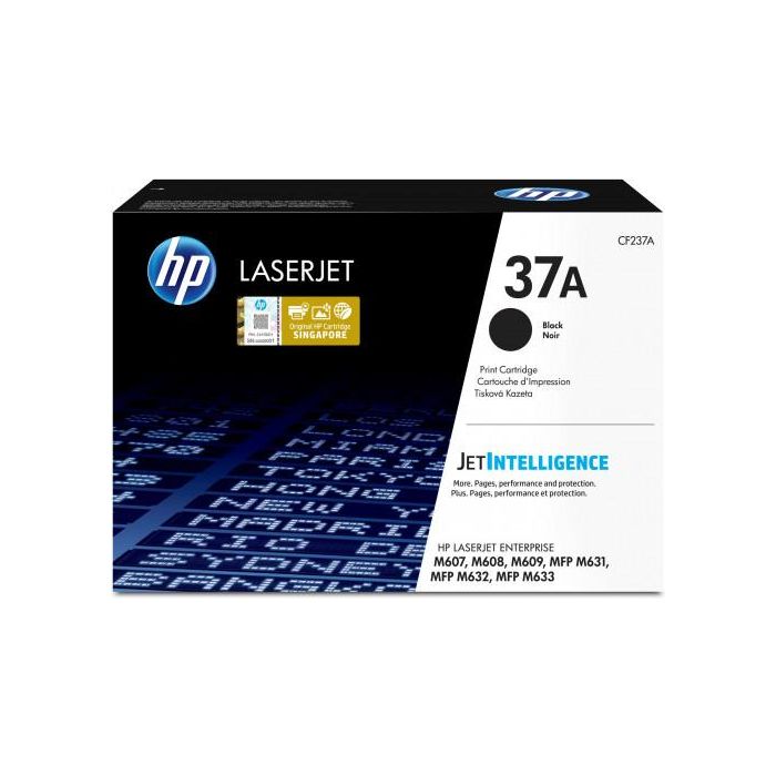 Hp Toner Negro Laserjet M607N-Dn,M608N-Dn-X - Nº37A 0 Hp Toner Negro Laserjet M607N-Dn,M608N-Dn-X - Nº37A 0