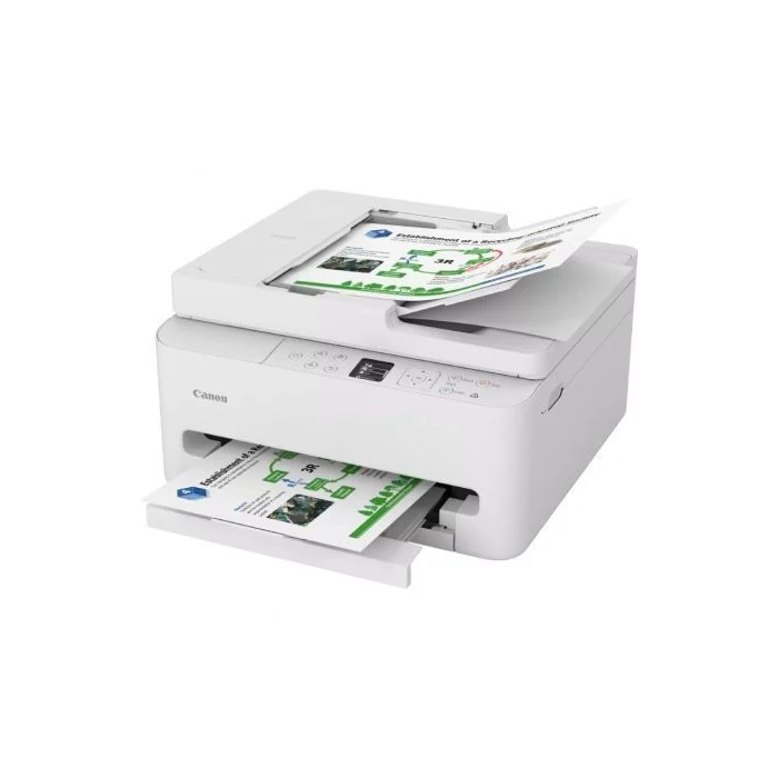 Canon PIXMA TS7550i - Impresora Multifunción de Inyección de Tinta a Color, Wi-Fi de Doble Banda, Impresión A Doble Cara, Escáner, ADF 35 hojas, Compatible con AirPrint