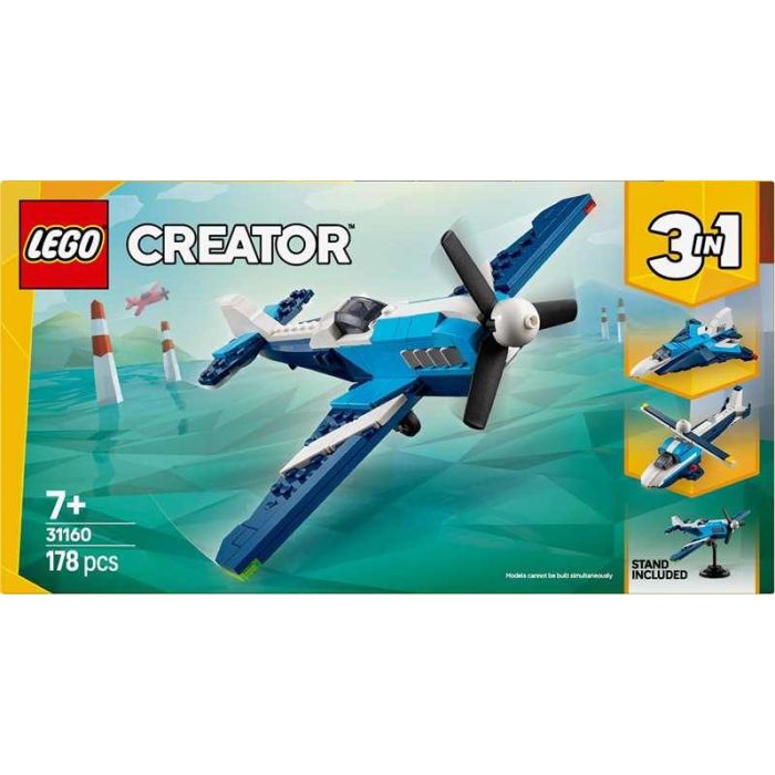 Juego de construccion aeronave: avión de carreras lego creator 2 Juego de construccion aeronave: avión de carreras lego creator 2
