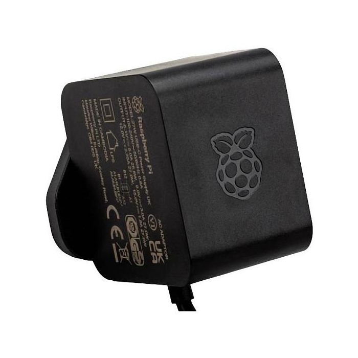 RASPBERRY PI Pi 5 Netzteil 27W USB-C Schwarz 1 RASPBERRY PI Pi 5 Netzteil 27W USB-C Schwarz 1