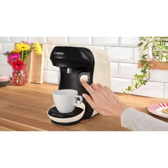 Cafetera multibebidas BOSCH TASSIMO T10 Happy Vanilla 1400 W 2 Cafetera multibebidas BOSCH TASSIMO T10 Happy Vanilla 1400 W 2