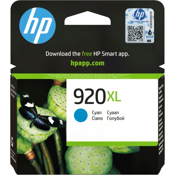 HP CD972AE Tinte 920XL Cyan para Druckerpatrone