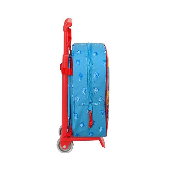 Mochila Escolar con Ruedas SuperThings Rescue force Azul 22 x 27 x 10 cm 3