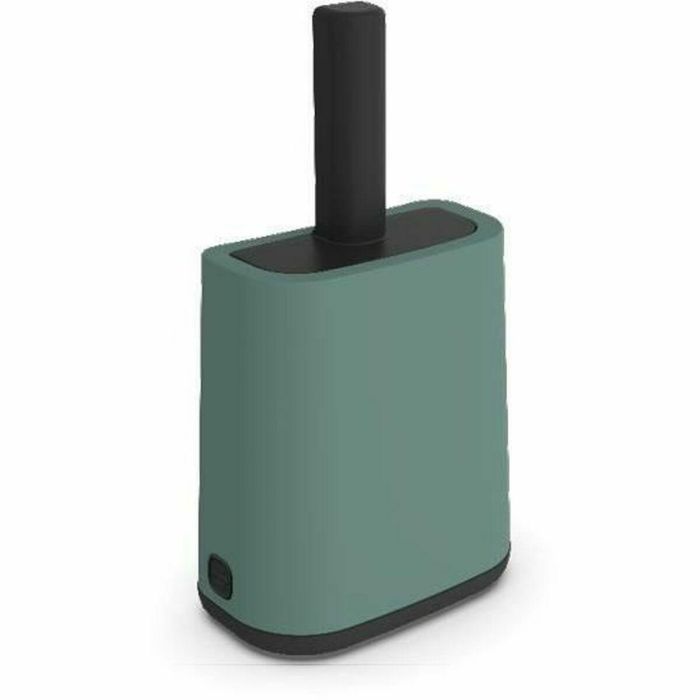 Rotho Mypet Pala con Soporte Biala para Arena Gatos con Almacenamiento Bolsas Plástico Reciclado Verde Mistletoe