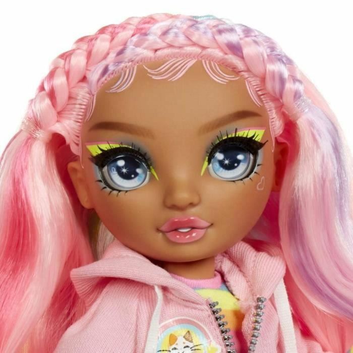 Rainbow High - Sparkle & Shine - Muñeca fashion de 27 cm - Rosa - Piernas con líquido brillante - A partir de 4 años 3