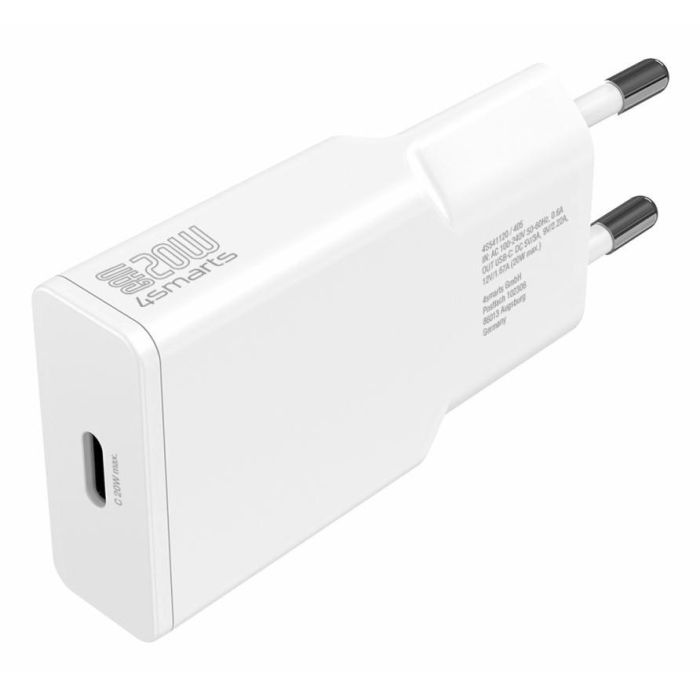 4smarts Netzladegert PDPlug Slim 20W GaN 1C. wei 1 4smarts Netzladegert PDPlug Slim 20W GaN 1C. wei 1
