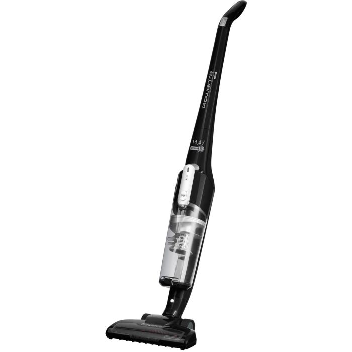 Rowenta RH 6545WH - Aspirador escoba sin cable Air Force Light con tecnología ciclónica, color negro