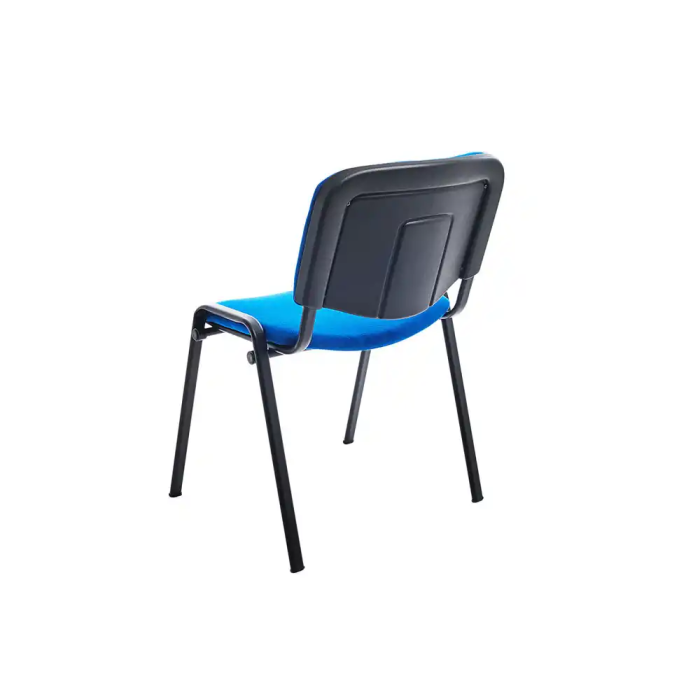 Rocada Silla Apilable RD-965 Azul, Tapizada en Tela de Gran Resistencia, Ideal Uso Confidente 5 Horas 3