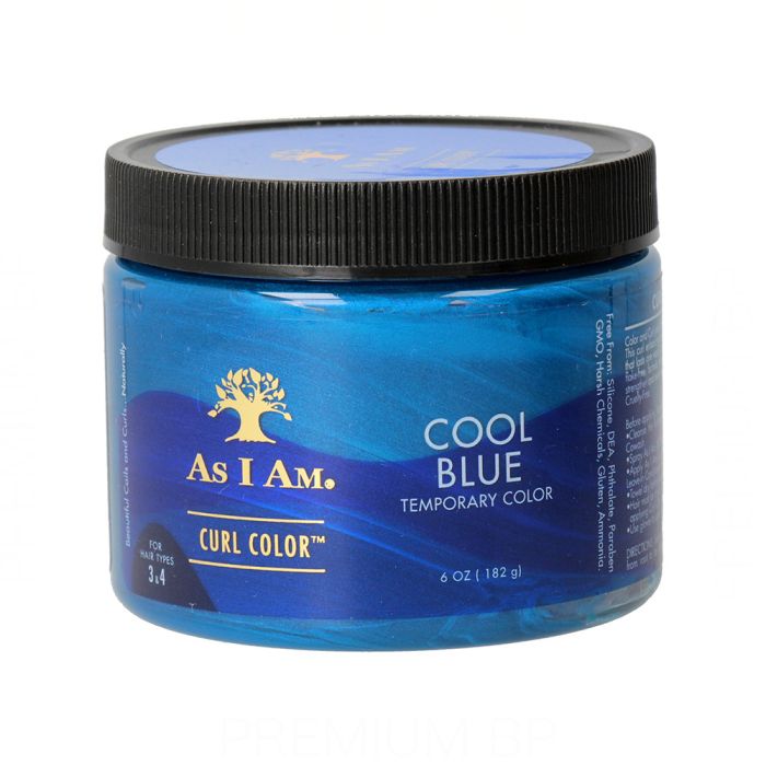 Coloración Semipermanente As I Am Curl Color Cool Blue