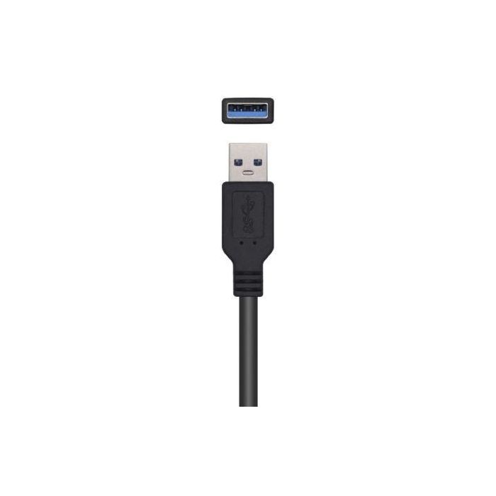 Cable Alargador USB 3.0 con Amplificador Aisens A105-0525/ USB Macho - USB Hembra/ Hasta 9W/ 625Mbps/ 5m/ Negro 2