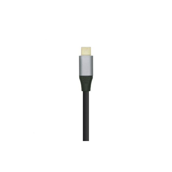 Cable Displayport Aisens A109-0395/ USB Tipo-C Macho - Displayport Macho/ Hasta 27W/ 1250Mbps/ 1.8m/ Negro 2