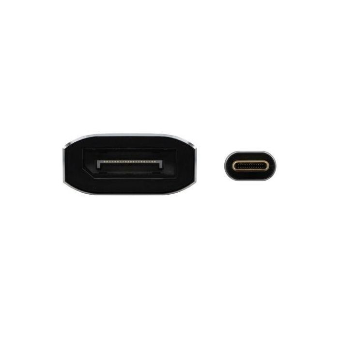 Conversor Aisens A109-0690/ USB Tipo-C Macho - DisplayPort Hembra/ Hasta 27W/ 1250Mbps/ 15cm/ Negro 2