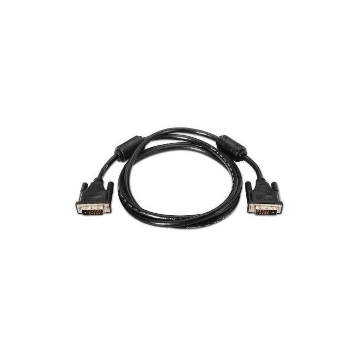 Cable DVI Aisens A117-0089/ DVI-D Macho - DVI-D Macho/ Hasta 3W/ 10Mbps/ 1.8m/ Negro 1