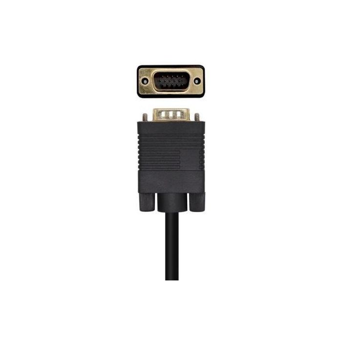 Cable Conversor Aisens A125-0462/ DisplayPort Macho - VGA Macho/ Hasta 5W/ 2300Mbps/ 3m/ Negro 1