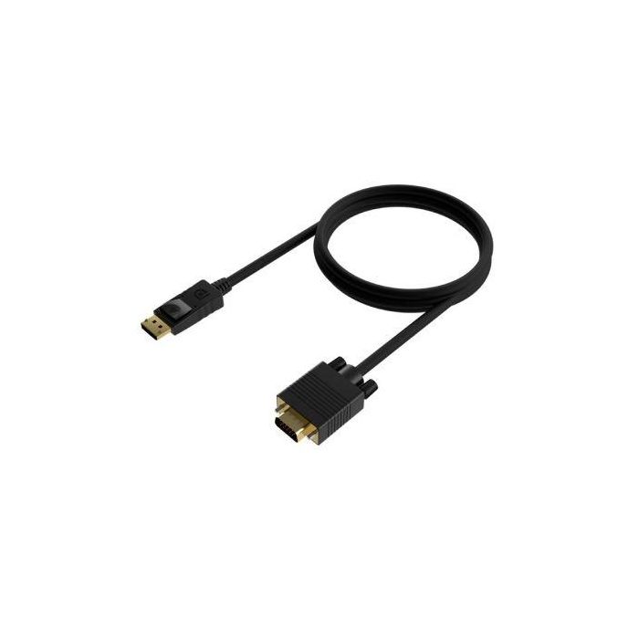 Cable Conversor Aisens A125-0552/ Displayport Macho - VGA Macho/ Hasta 5W/ 2300Mbps/ 1m/ Negro 1