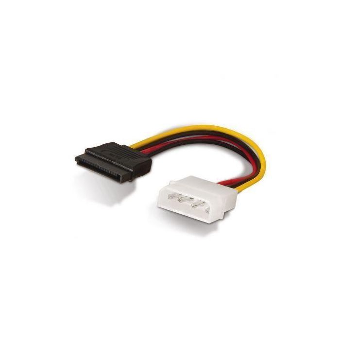 Cable Alimentación SATA Aisens A131-0158/ Molex 4 PIN Macho - SATA Hembra/ Hasta 54W/ 16cm 1