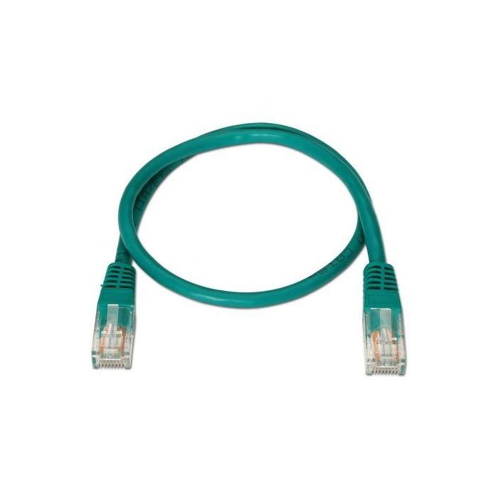 Cable de Red RJ45 UTP Aisens A133-0193 Cat.5e/ 50cm/ Verde 1