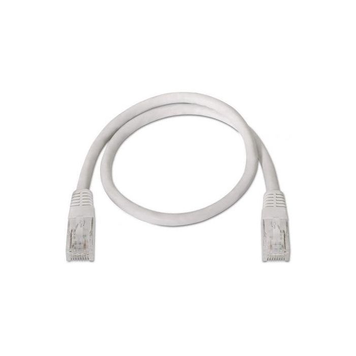Cable de Red RJ45 UTP Aisens A133-0197/ Cat.5e/ 1m/ Blanco 1