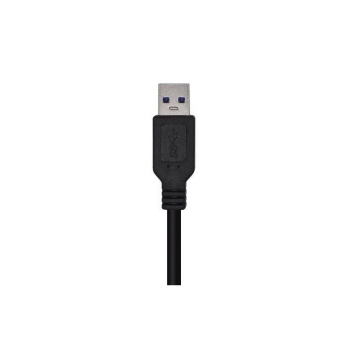 Cable USB 3.0 Impresora Aisens A105-0444/ USB Tipo-B Macho - USB Macho/ 2m/ Negro 2
