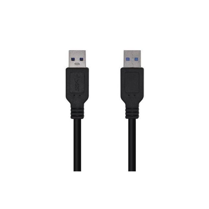 Cable USB Aisens A105-0447 Negro 2 m