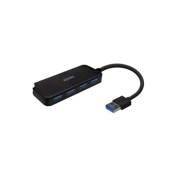 Hub USB Aisens A106-0713 Negro (1 unidad)