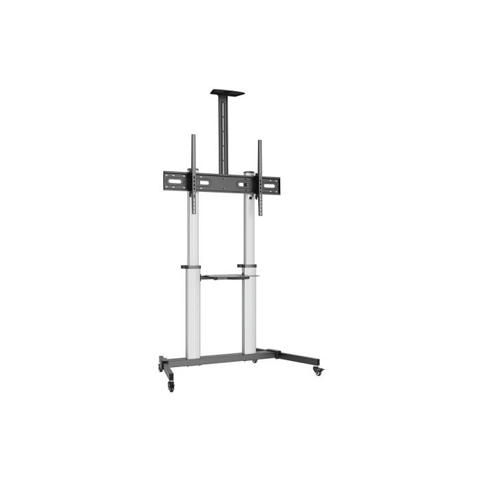 Soporte de Suelo con Ruedas Aisens FT100TE-259 para TV de 60-100"/ hasta 100kg