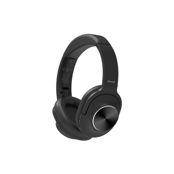 Auriculares Inalámbricos Aiwa HST-220BT/BK/ con Micrófono/ Bluetooth/ Negros