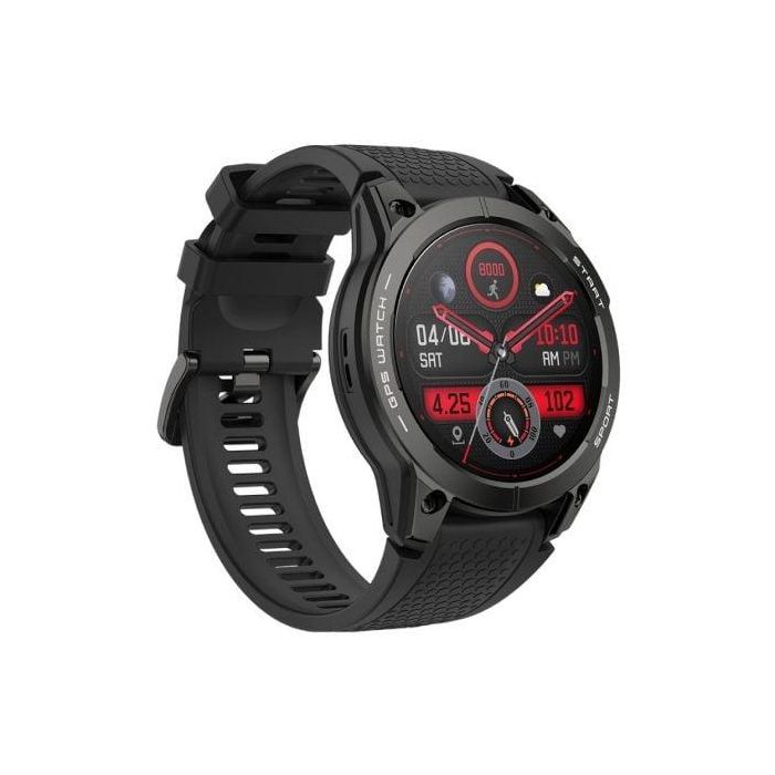 Smartwatch Aiwa SW-A2000/ Notificaciones/ Frecuencia Cardíaca/ GPS/ Negro