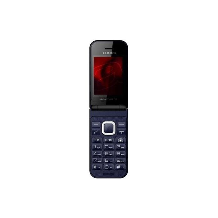 Teléfono Móvil Aiwa FP-24BL para Personas Mayores/ Azul 1