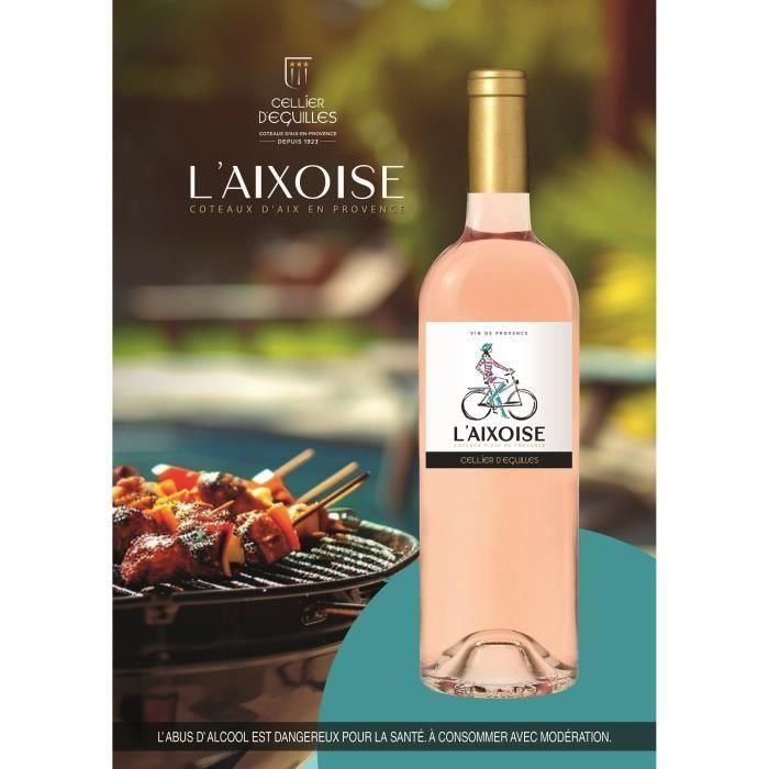 L'Aixoise 2023 Côteaux d'Aix en Provence - Vino rosado de Provenza 2