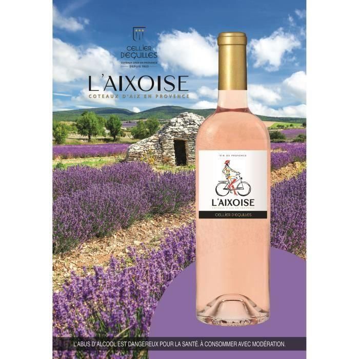 L'Aixoise 2023 Côteaux d'Aix en Provence - Vino rosado de Provenza 3