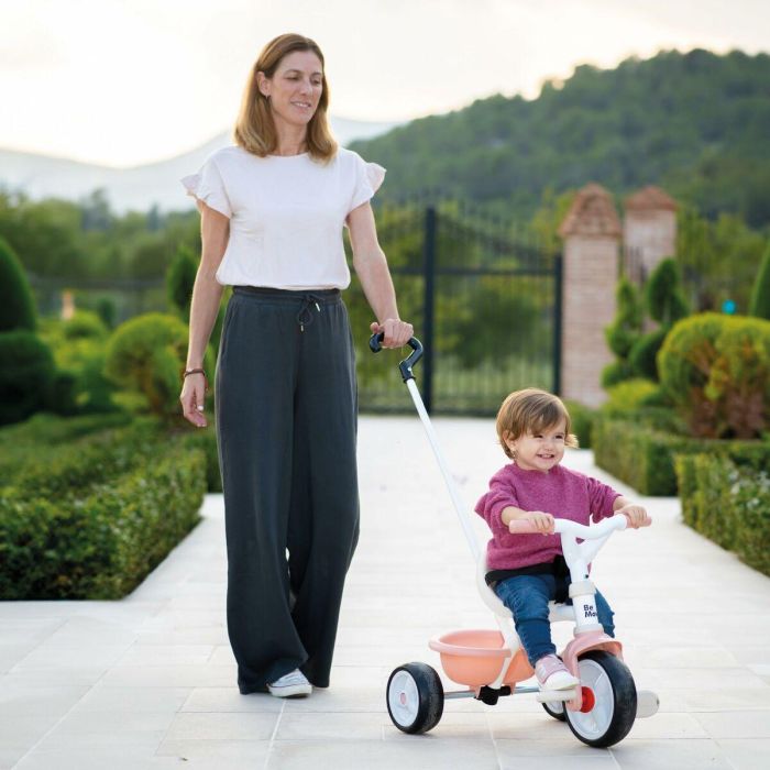 Smoby Triciclo Be Move Rosa, Recomendado para Niños a partir de 1 Año. Fabricado con Materiales Duraderos: Plástico y Metal. Montaje No Necesario. 4 Smoby Triciclo Be Move Rosa, Recomendado para Niños a partir de 1 Año. Fabricado con Materiales Duraderos: Plástico y Metal. Montaje No Necesario. 4