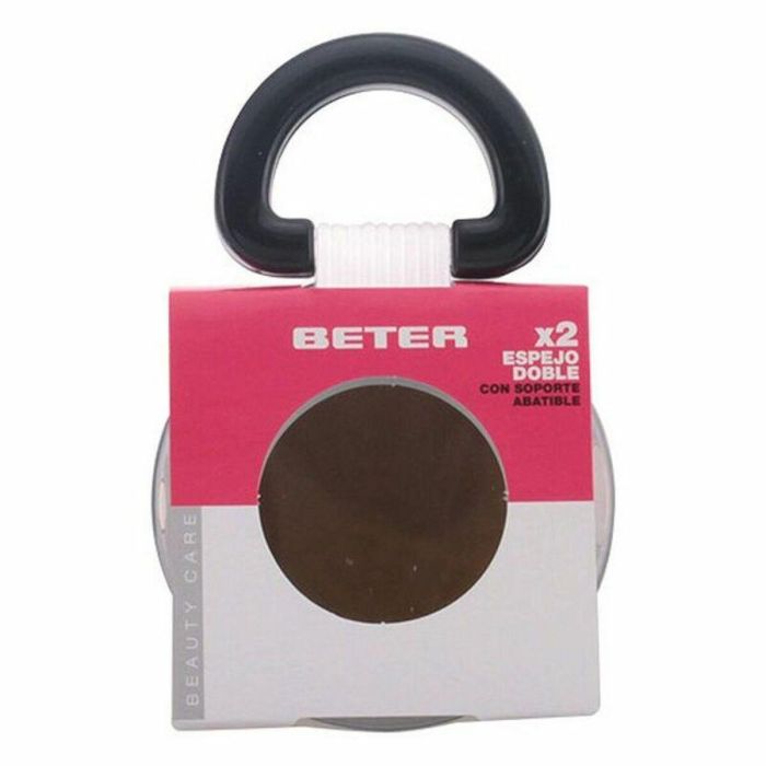 Beter Espejo Metálico Doble Con Soporte Abatible 2 Beter Espejo Metálico Doble Con Soporte Abatible 2