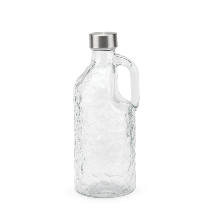 Botella de vidrio con asa de metal 1.1L - La Mediterranea (12 Unidades) 2 Botella de vidrio con asa de metal 1.1L - La Mediterranea (12 Unidades) 2