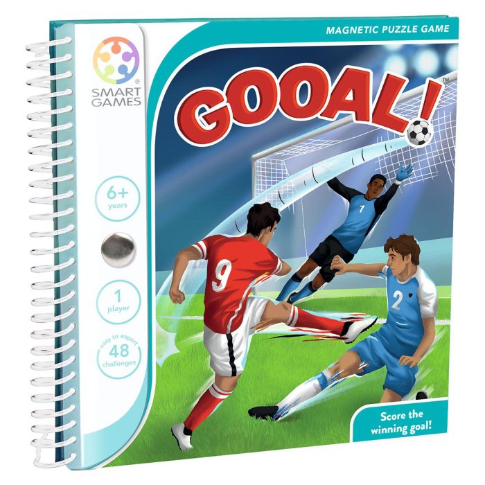 Smart Games Juego Goal Sgt320 Juego Magnético Inteligente 48 Desafíos 1