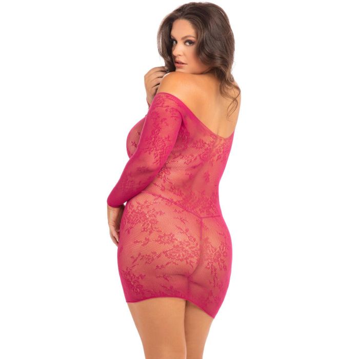 Vestido René Rofé Rosa (XL/XXL) 1