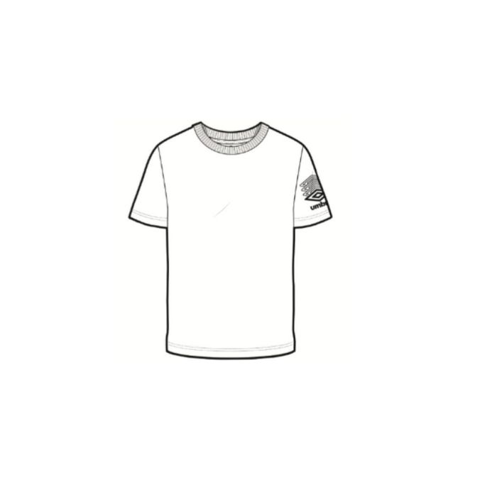 Camiseta de Manga Corta Hombre Umbro TERRACE 66207U 13V Blanco 0 Camiseta de Manga Corta Hombre Umbro TERRACE 66207U 13V Blanco 0