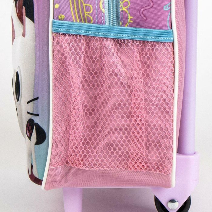 Cerdá Mochila Infantil Trolley 3D Gabby's Dollhouse Rosa 25x31x10 cm para Niños 3+ años 3 Cerdá Mochila Infantil Trolley 3D Gabby's Dollhouse Rosa 25x31x10 cm para Niños 3+ años 3