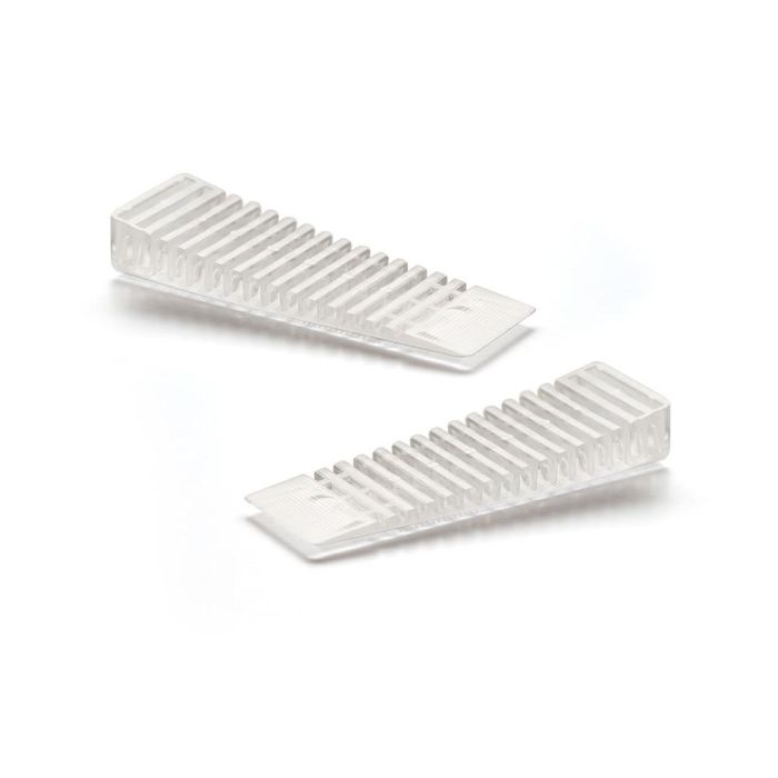 Rei 7-670.80 Pack 2 cuñas niveladoras multiuso plástico transparente para muebles y electrodomésticos 1 Rei 7-670.80 Pack 2 cuñas niveladoras multiuso plástico transparente para muebles y electrodomésticos 1