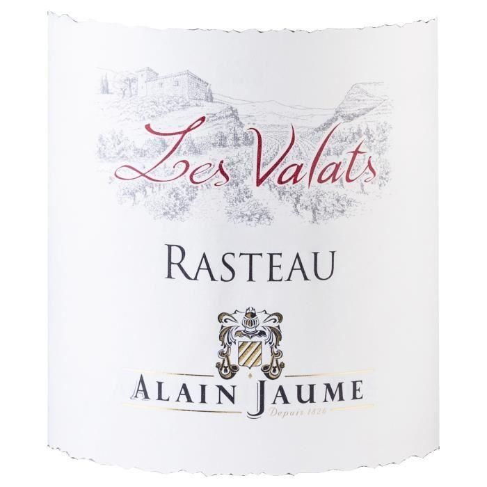 Alain Jaume Les Valats 2017 Rasteau - vino tinto Côtes du Rhône 1