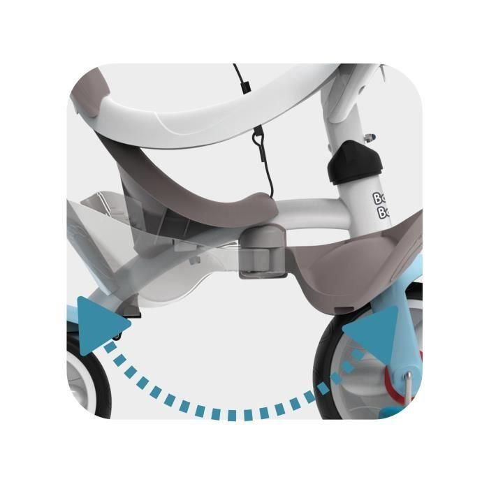 Triciclo Baby Balade Plus Azul - SMOBY 5 Triciclo Baby Balade Plus Azul - SMOBY 5