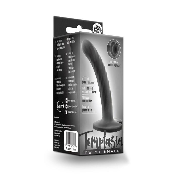 Dildo Blush Temptasia Twist Negro 1