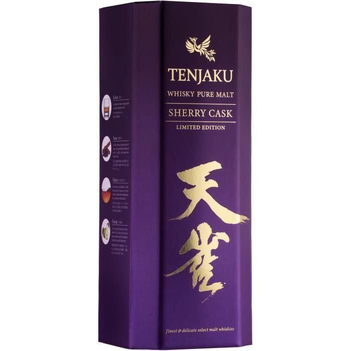 Whisky TENJAKU Puro malta Sherry CASK - 70CL - 43% 1