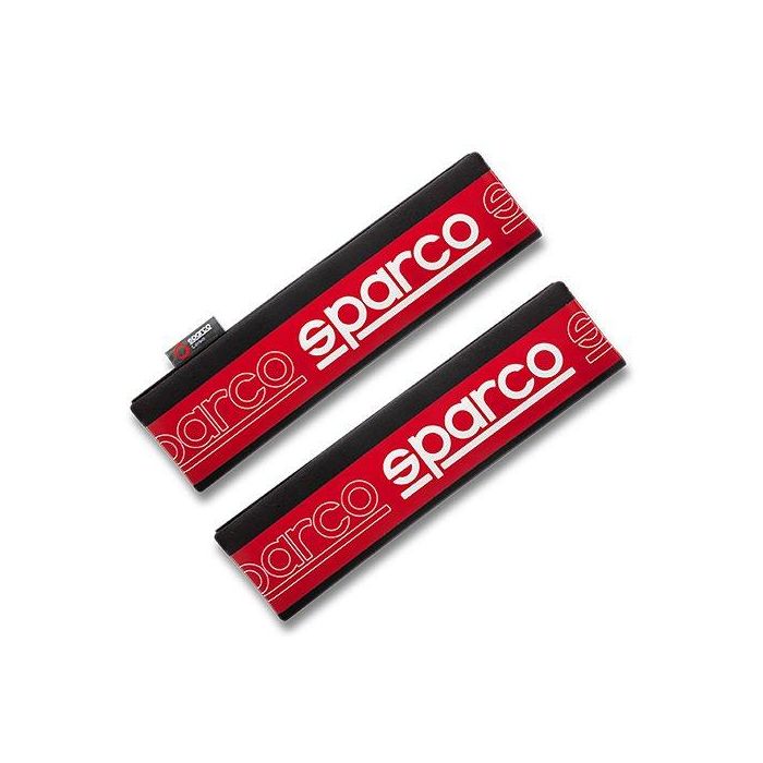 Sparco Almohadilla Cinturon Rojo SPC1208RD Juego de 2 Comodidad Anti-rozaduras Velcro Polyester 24x6.5 cm 2 Sparco Almohadilla Cinturon Rojo SPC1208RD Juego de 2 Comodidad Anti-rozaduras Velcro Polyester 24x6.5 cm 2